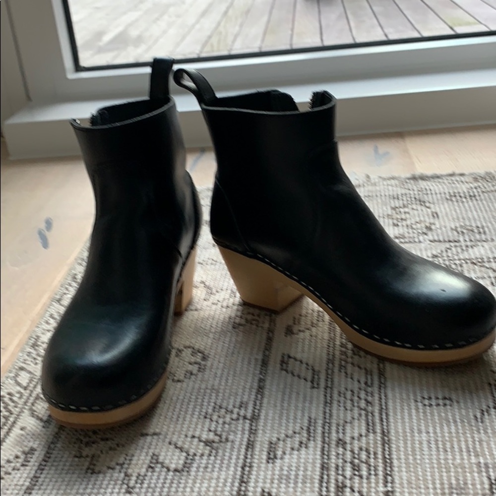 Swedish Hasbeens Clog Bootie